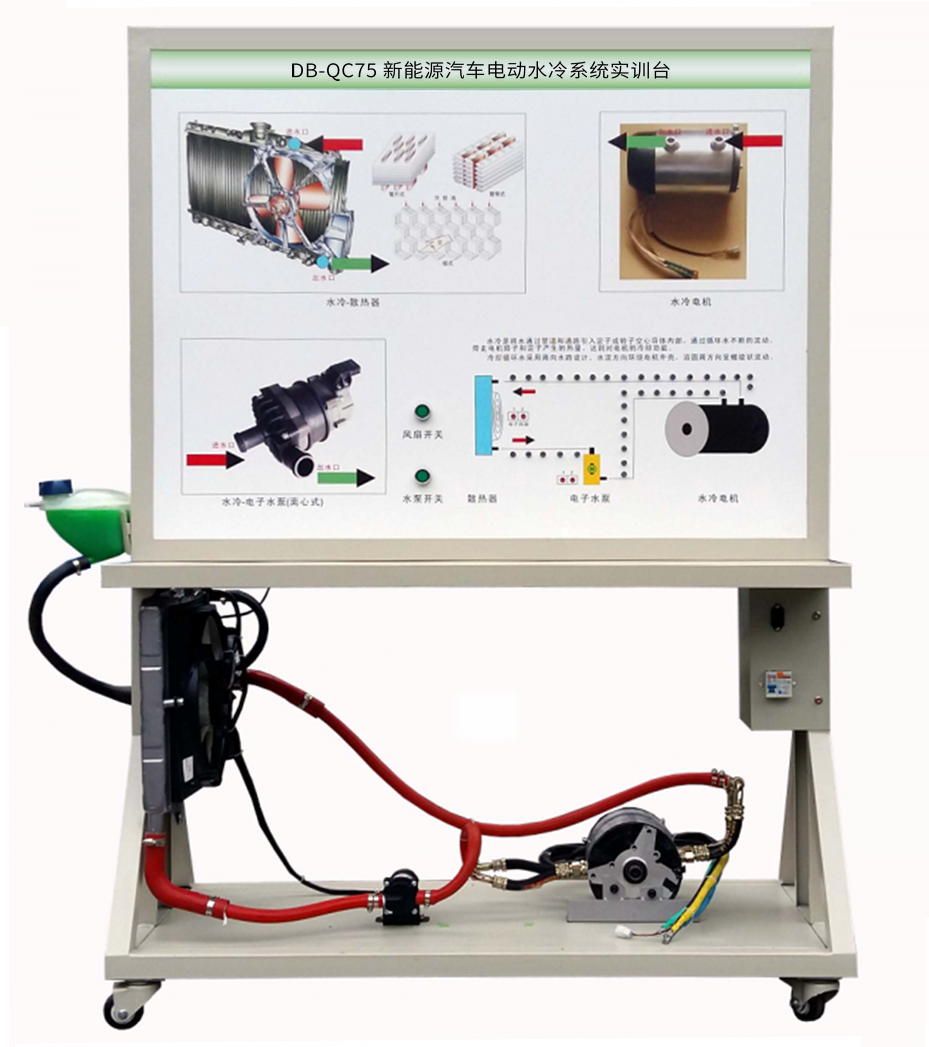 新能源汽车电动水冷系统实训台